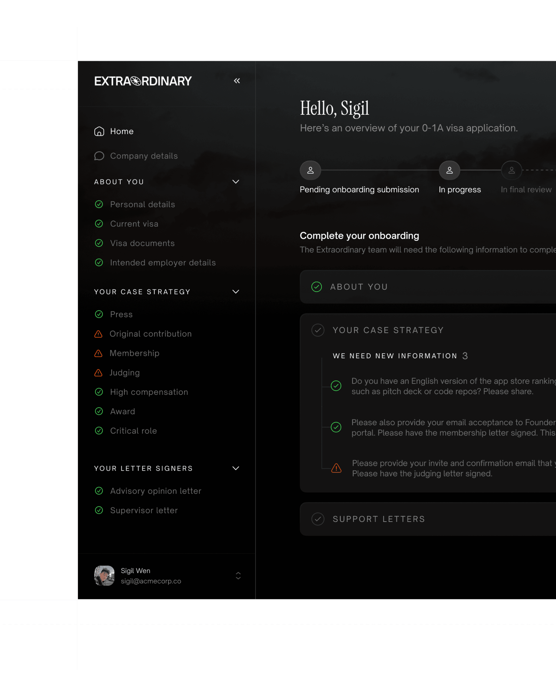 Dashboard